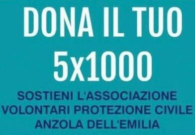 Il 5 x1000 alla Protezione Civile di Anzola