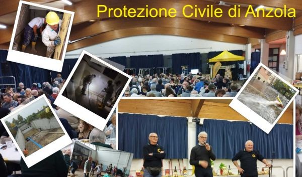 Protezione Civile di Anzola cena di autofinanziamento 2025